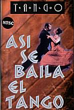 filme VHS Asi Se Baila El Tango V.1 Ao 5