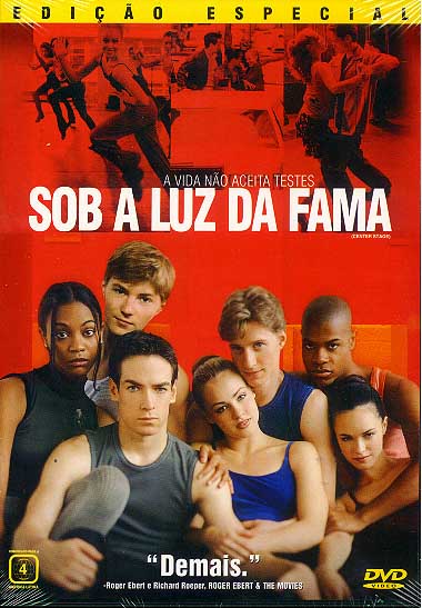 filme DVD Sob A Luz Da Fama (Center Stage)