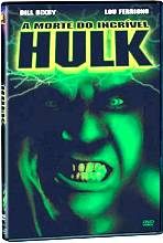 filme DVD A Morte Do Incrivel Hulk