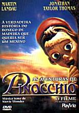 filme DVD As Aventuras De Pinocchio (O Filme)