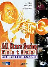filme DVD Louis Armstrong(All Stars Swing Festival