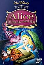 filme DVD Alice No Pais Das Maravilhas-Disney