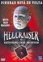 filme DVD Hellraiser O Retorno Dos Mortos