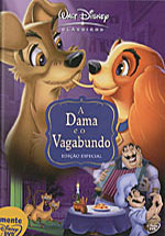 filme DVD A Dama E O Vagabundo