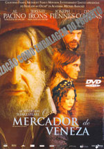 filme DVD O Mercador De Veneza