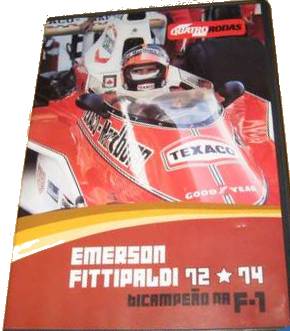 filme DVD Emerson Fittipaldi Os Anos Do Bi 72 74