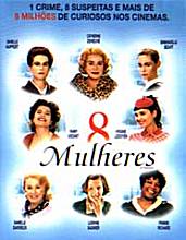 filme DVD 8 Mulheres