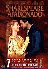 filme DVD Shakespeare Apaixonado