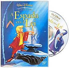 filme DVD A Espada Era A Lei