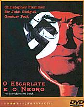 filme DVD O Escarlate E O Negro