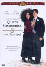 filme DVD Quatro Casamentos E Um Funeral